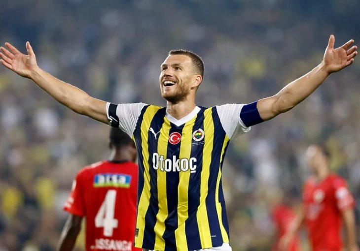 BRAVO,MAJSTOREEE: Sjajni Džeko postigao novi gol za Fenerbahče i dodatno se učvrstio na vrhu liste strijelaca