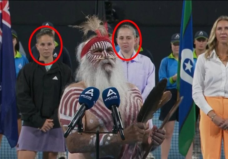NEREALNE SCENE U AUSTRALIJI:  Finalistkinje teniskog turnira u čudu gledaju šta se ispred njih dešava