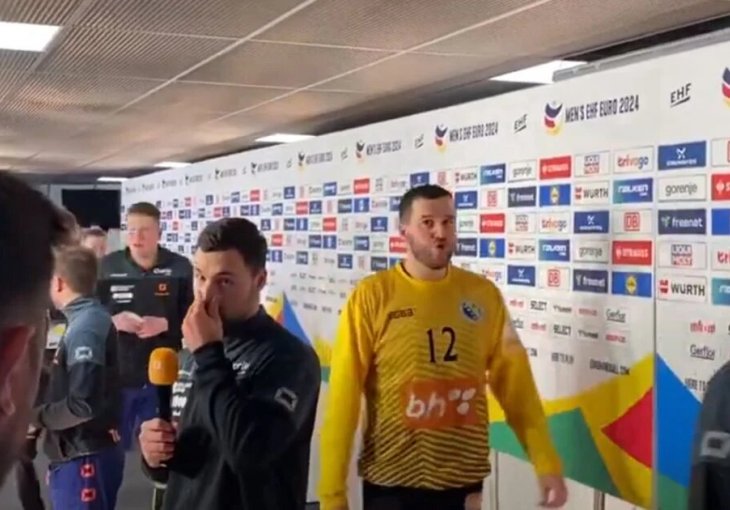 BIJESNI BENJAMIN BURIĆ PROŠAO PORED BH. NOVINARA I DOBACIO: Pitajte selektora!