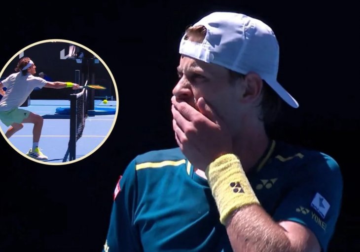 NEVJEROVATAN POTEZ GRČKOG TENISERA:  Tsitsipas bacio sve u potpuni trans