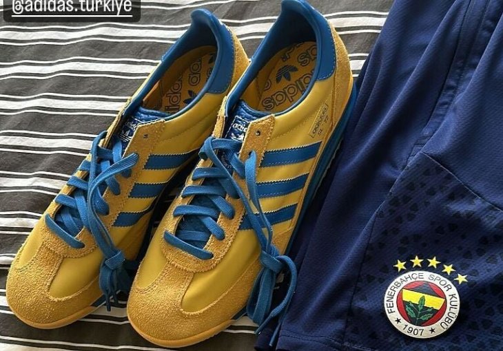 U ZNAKU ŽUTE I PLAVE BOJE:  Džeko se pohvalio novim patikama čuvenog brenda u bojama Fenerbahčea