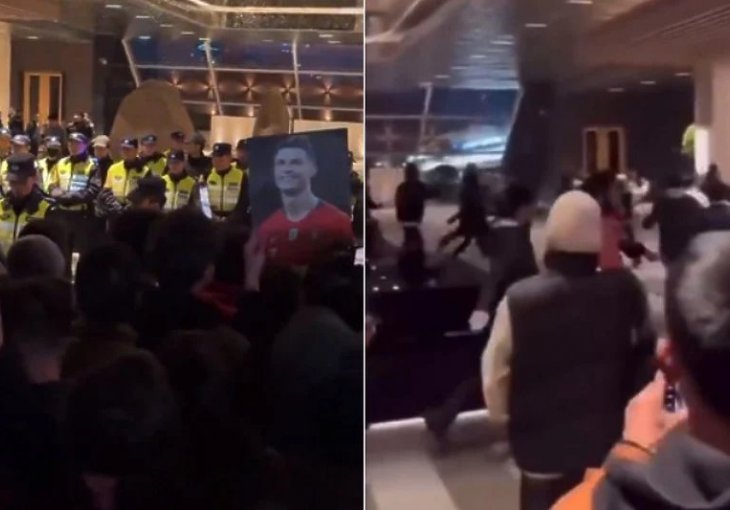 PORED JAKOG OSIGURANJA:  Haos u Kini zbog Ronalda, navijači upali u njegov hotel nakon što ih je razočarao