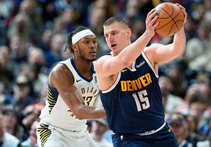 NBA LIGA: Nikola Jokić uz triple-double vodio Denver do gostujuće pobjede nad Indianom