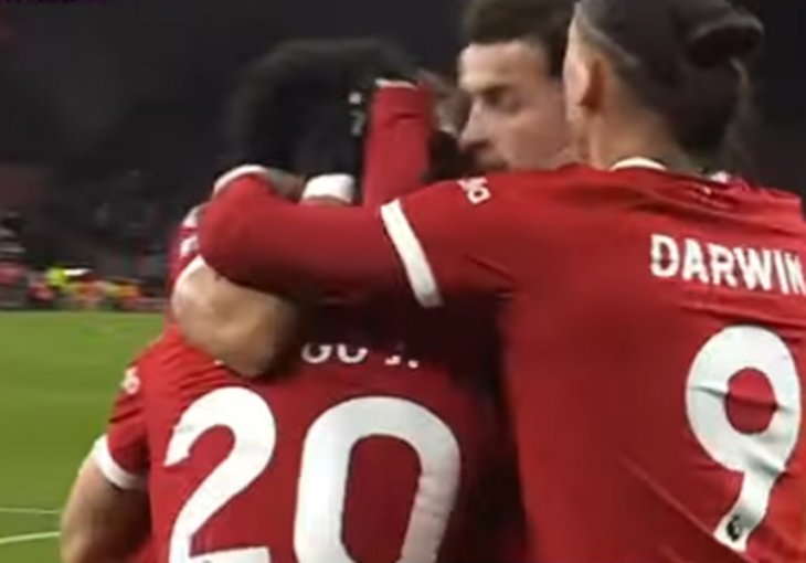 MALEROZNI DARWIN NUNEZ ISPISAO HISTORIJU: Pogledajte kako je Liverpool do vrha napunio mrežu gostiju iz Londona, a moglo je biti i puno gore…