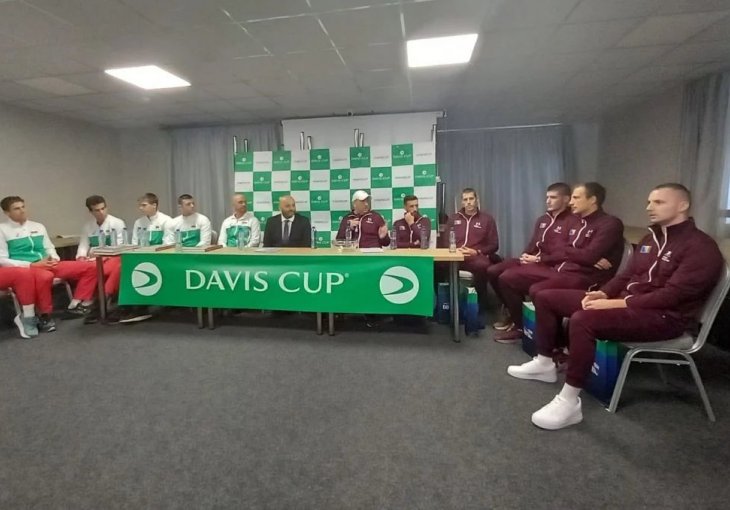 DAVIS CUP: Bh. teniseri sutra otvaraju duel protiv Bugarske, održan i žrijeb parova