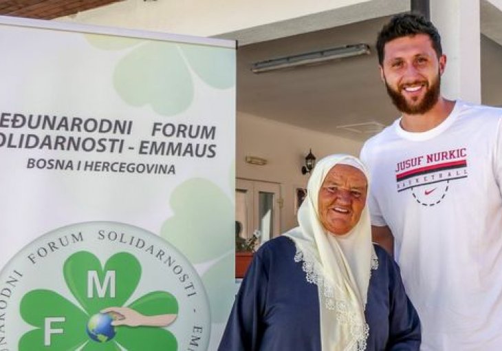 VELIKO SRCE BH DIVA: Jusuf Nurkić donirao 40.000 dolara udruženju MFS-EMMAUS