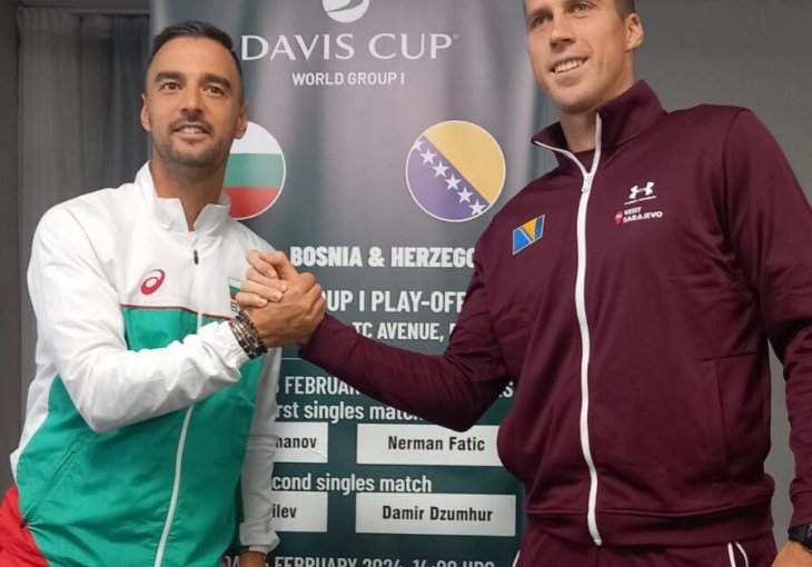 DAVIS CUP: Meč Bugarska – BiH danas otvaraju Fatić i Kuzmanov