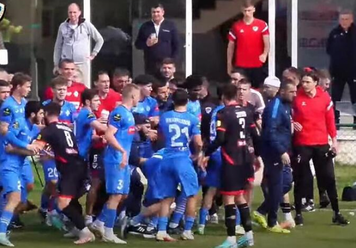 HAOS NA PRIJATELJSKOM DUELU: Sukobili se igrači Borca i ruskog drugoligaša, utakmica prekinuta