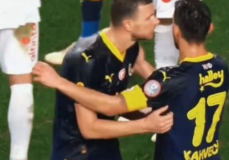 PONIJELO GA: Takvu reakciju Edina Džeke niko nije očekivao (VIDEO)