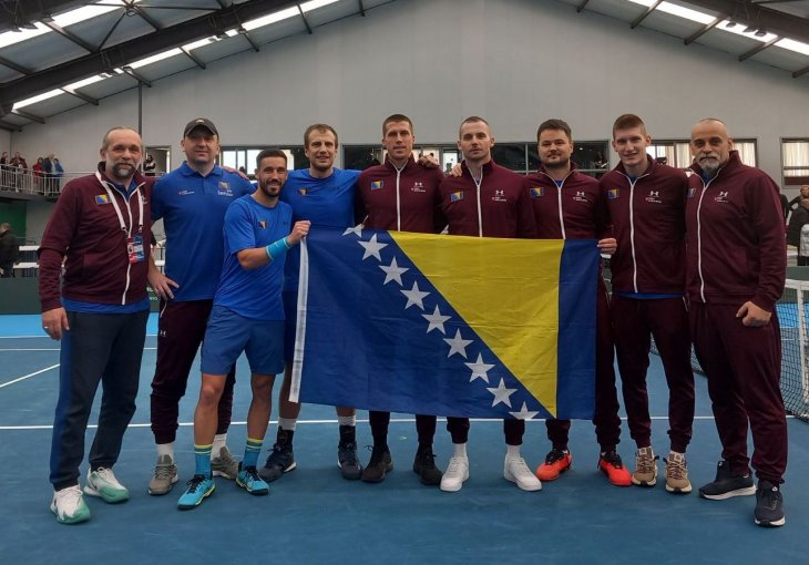 Teniska reprezentacija BiH saznala protivnika: Jedinstvena prilika za ulazak među najboljih 16