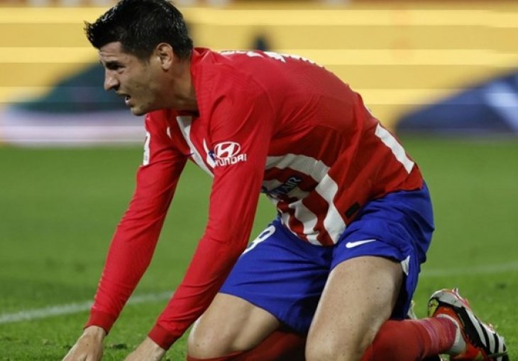 Sevilla slavila protiv Atletica, Alvaro Morata u suzama nakon teže povrede