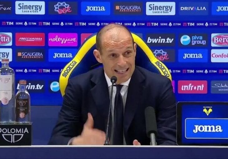 Njegove izjave su NEDORLJIVE: Allegri priredio novi show na presici i razjario očajne navijače Juventusa