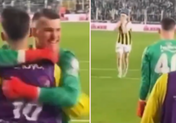 Livaković sa skupljačem lopti proslavio pobjednički gol Fenera: Onda je doživio ono što je i njega samog 