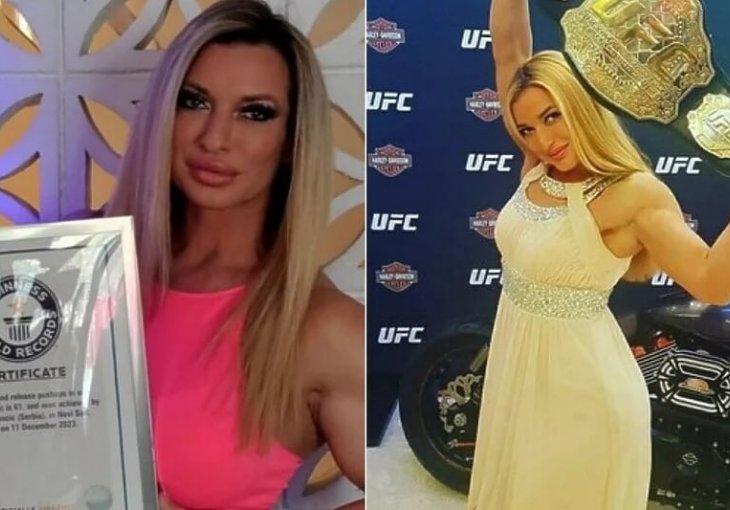 IMPRESIVNO: Srbijanska bodybuilderka ušla u Guinnessovu knjigu rekorda nakon nevjerovatnog poduhvata