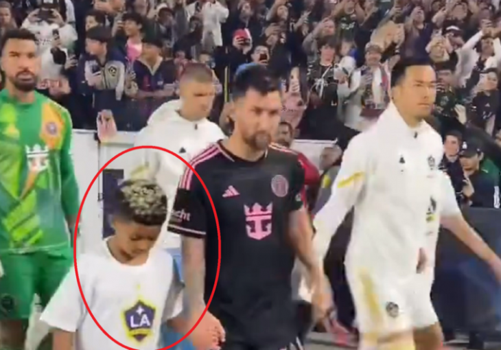 MESSI DRŽAO ZA RUKU DJEČAKA KOJI JE TRI PUTA BOGATIJI OD NJEGA: Njegovi roditelji su planetarne megazvijezde 