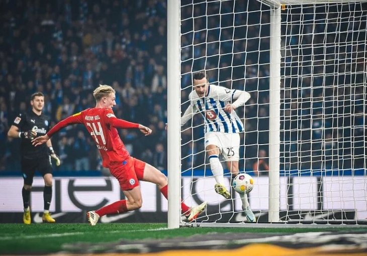 U ODLIČNOJ FORMI: Tabaković je drugi strijelac 2. Bundeslige! Pogledajte nova dva gola Zmaja za Herthu