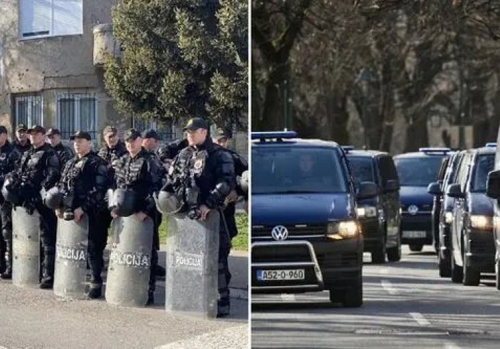 UOČI SARAJEVSKOG DERBIJA: Opsadno stanje na Vilsonovom nakon današnjih navijačkih nereda (VIDEO)