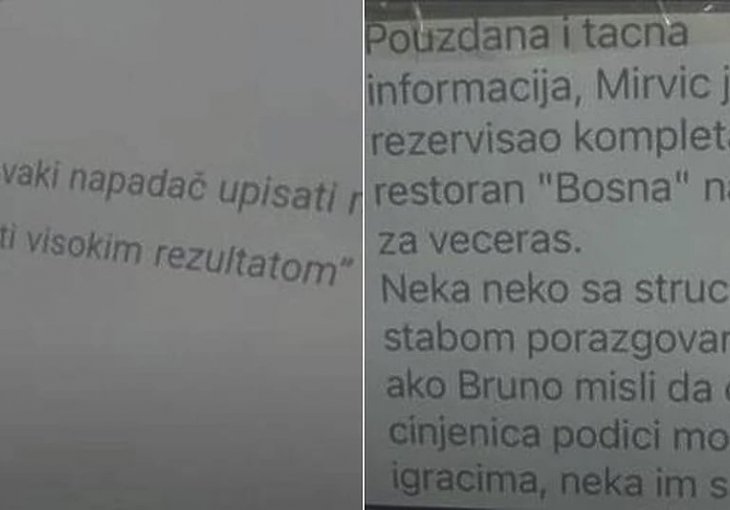 PORUKE U SVLAČIONICI: Kako se Željezničar motivisao za derbi: 