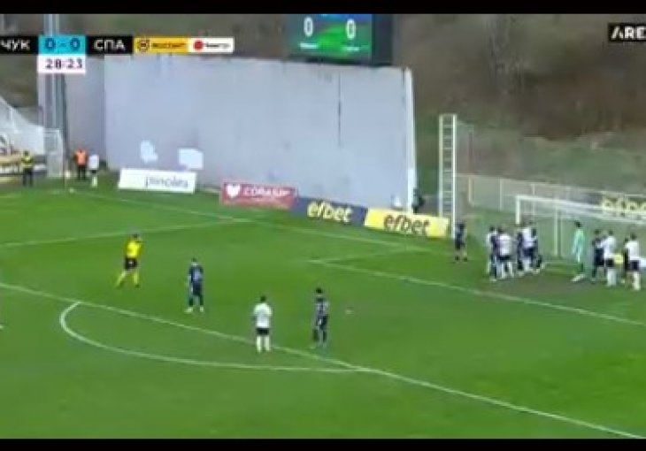 Luka Adžić u dresu Čukaričkog napravio nešto nezapamćeno u fudbalu