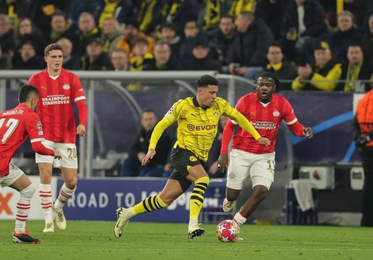 MAJSTORIJA SANCHA I NESTVARNA GREŠKA IGRAČA PSV-A:  Borussia Dortmund u četvrtfinalu Lige prvaka