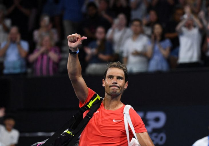 NADAL NASTAVIO SA TRENINZIMA: Nakon povrede leđa u Vegasu
