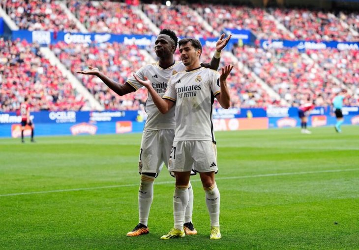 KRALJEVI NEZADRŽIVO KORAČAJU KA TITULI: Real Madrid u gostima pobedio Osasunu