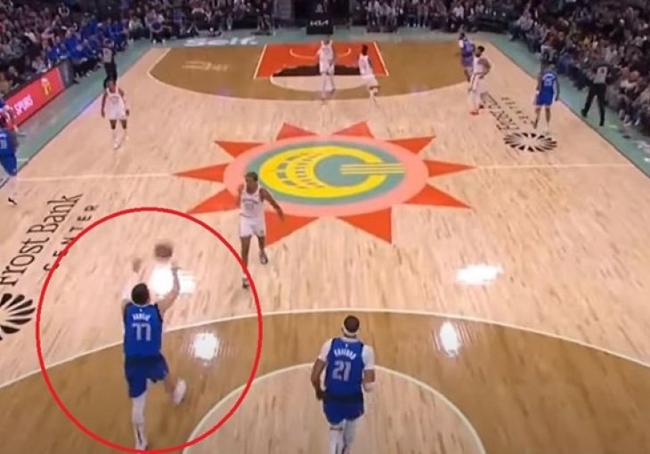 Dončić asistirao s 22 metra: Poslušajte delirij komentatora