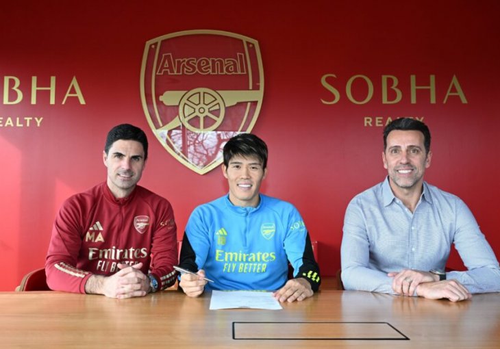 POHVALIO SE SA TIM: Arsenal produžio ugovor sa defanzivcem do 2028!