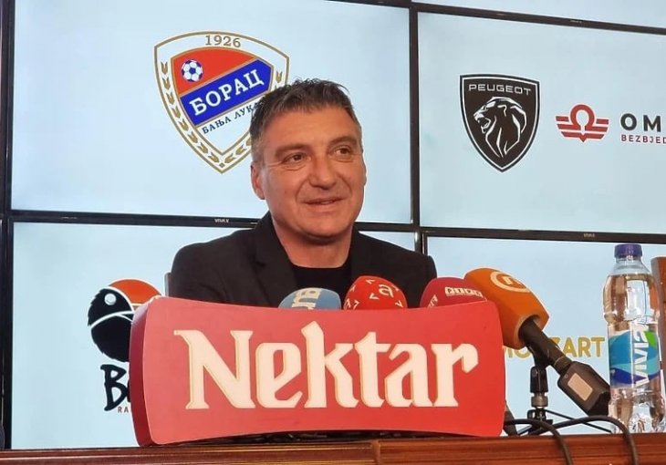 TRENER BANJALUČANA: Borac nagradio Vinka Marinovića za dosadašnje uspjehe novim ugovorom