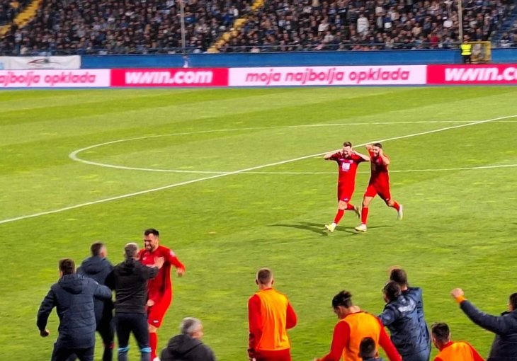 MUK NA GRBAVICI: Dino Halilović pogodio za vodstvo Veleža!