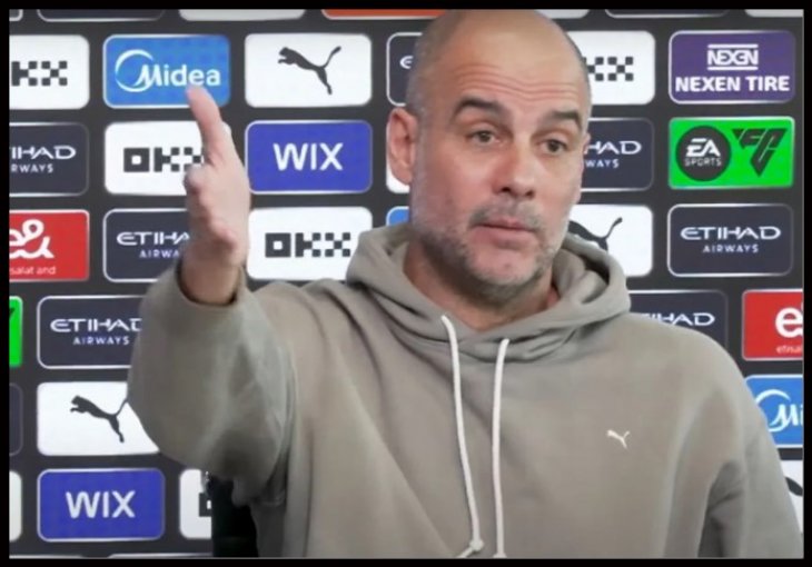 OGORČENI GUARDIOLA SMATRA DA JE ŽRTVA NEPRAVDE: 