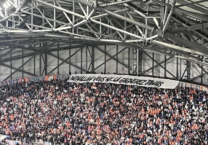 PSG je na čuvenom Velodromeu dočekala brutalna poruka: 