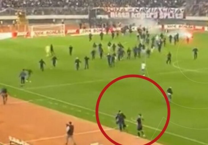 Dinamovci u panici bježali u svlačionicu, a pogledajte šta radi Bruno Petković (VIDEO)