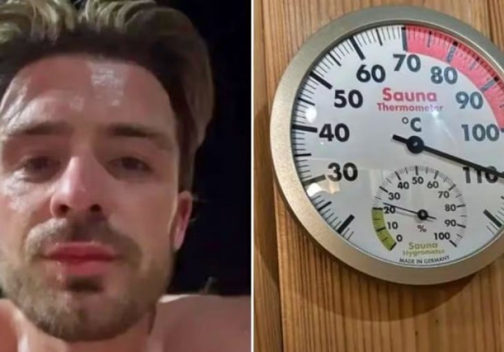ZANIMLJIV RITUAL: Jack Grealish noć pred svaku utakmicu ulazi u saunu na 110 stepeni