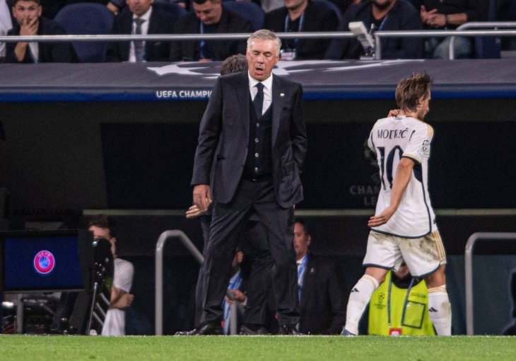 SAD SE DOBRO ZNA KO JE LUKA MODRIĆ: Ancelotti je to javno rekao