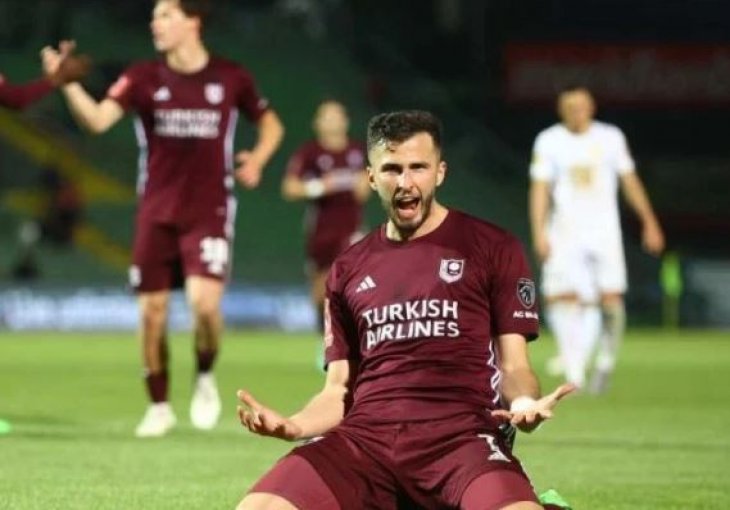 Koševo večeras slavi: FK Sarajevo u sjajnom nastupu pobijedio Velež i stigao na korak do Europe