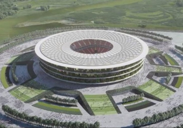 U Beogradu počela izgradnja stadiona, Vučić otkrio: Na njemu će se igrati finale Evropske lige, a možda i organizujemo Euro s Albanijom