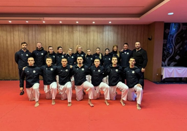 Karate reprezentacija BiH na Ilidži počela pripreme za Evropsko prvenstvo