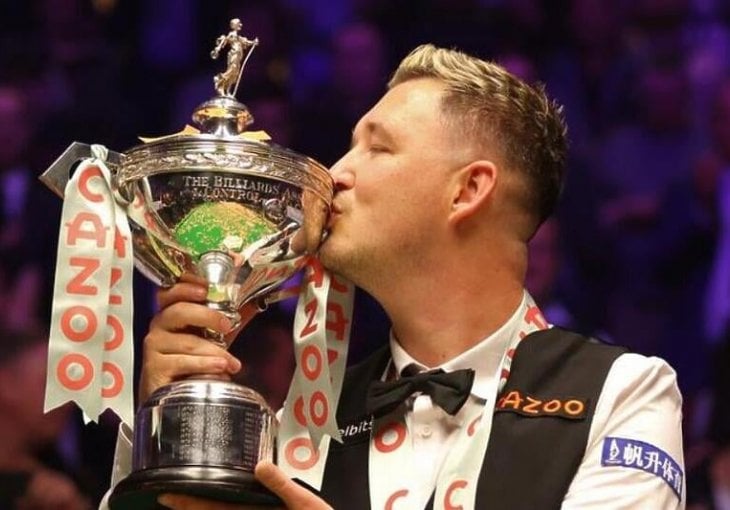 NAJVEĆA TITULA: Kyren Wilson iskoristio ispadanje favorita i prvi put u karijeri postao svjetski prvak u snookeru