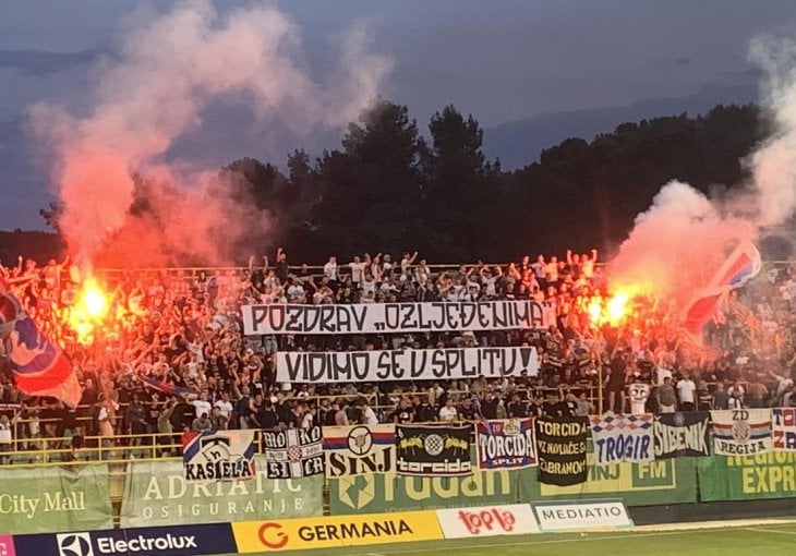 Torcida poslala zanimljivu poruku igračima Hajduka