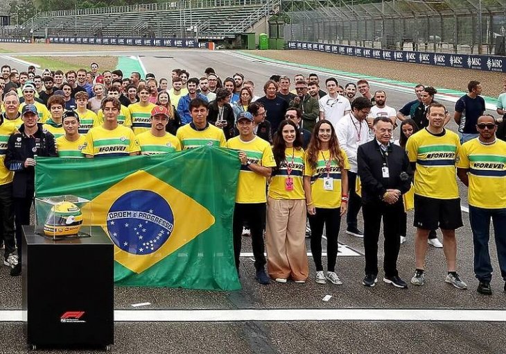 Vettel predvodio prisjećanje na Sennu i Ratzenbergera, tokom odavanja počasti je i nebo plakalo