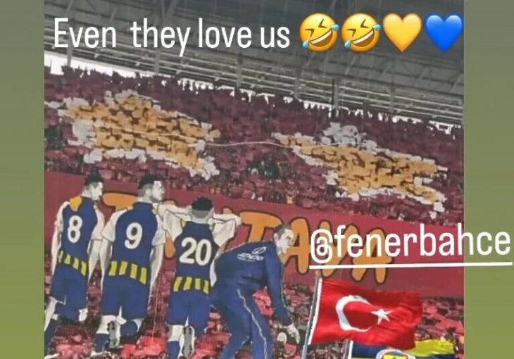 NAKON VELIKOG TRIJUMFA: Džeko i saigrači odgovorili navijačima Galatasaraya na koreografiju kojom su ih pokušali ismijati