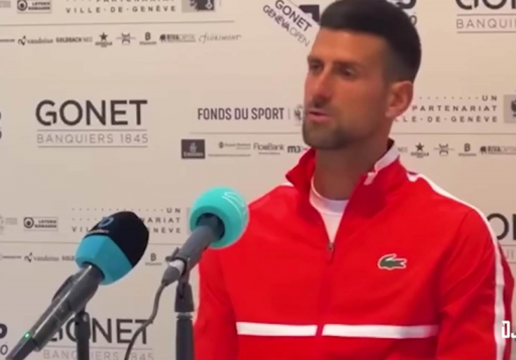 Novak Đoković nakon poraza u Ženevi: 