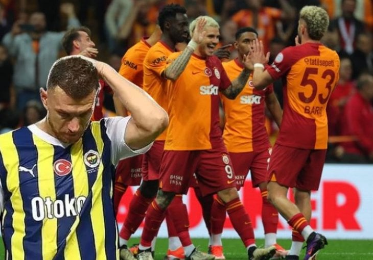 Galatasaray nakon titule ismijao Edina Džeku (VIDEO)