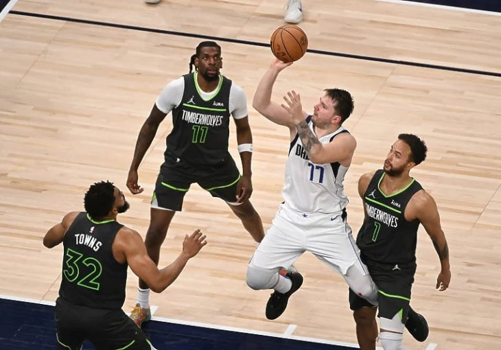 Briljantni Dončić uništio Minnesotu i odveo Dallas u veliko finale NBA lige