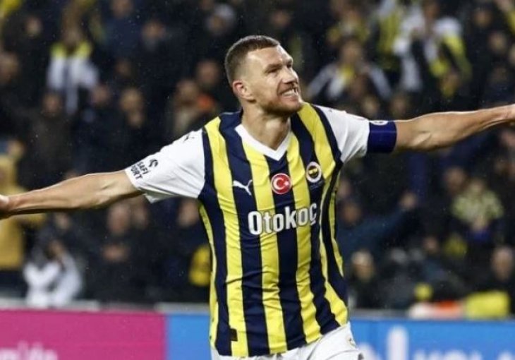 Edin Džeko protekle sezone ubjedljivo najbolji strijelac Fenerbahcea