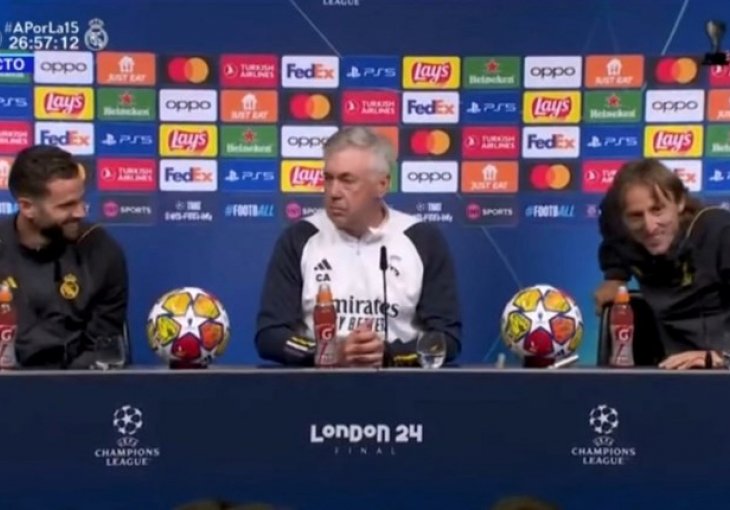 Modrić jednom rečenicom izazvao urnebes