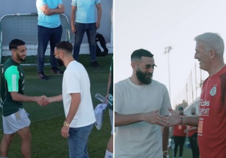 Benzema prvi put posjetio zemlju porijekla, dočekao ga Sarajlija: Uručen mu je i dres