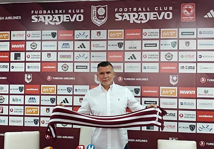 TRENER SARAJEVA PREDSTAVLJEN KLUBU: Siguran da mogu postići puno 
