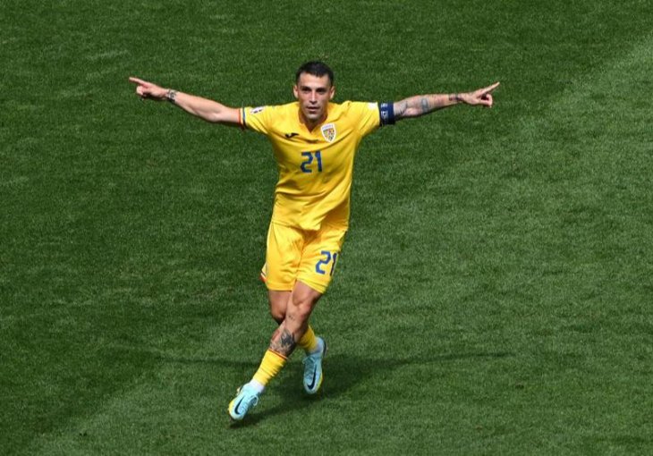 JAOOO KAKVA BOMETINA Nikolae Stanču je postigao najbolji gol dosadašnjeg Eura: Pogledajte majstoriju kapitena Rumunije